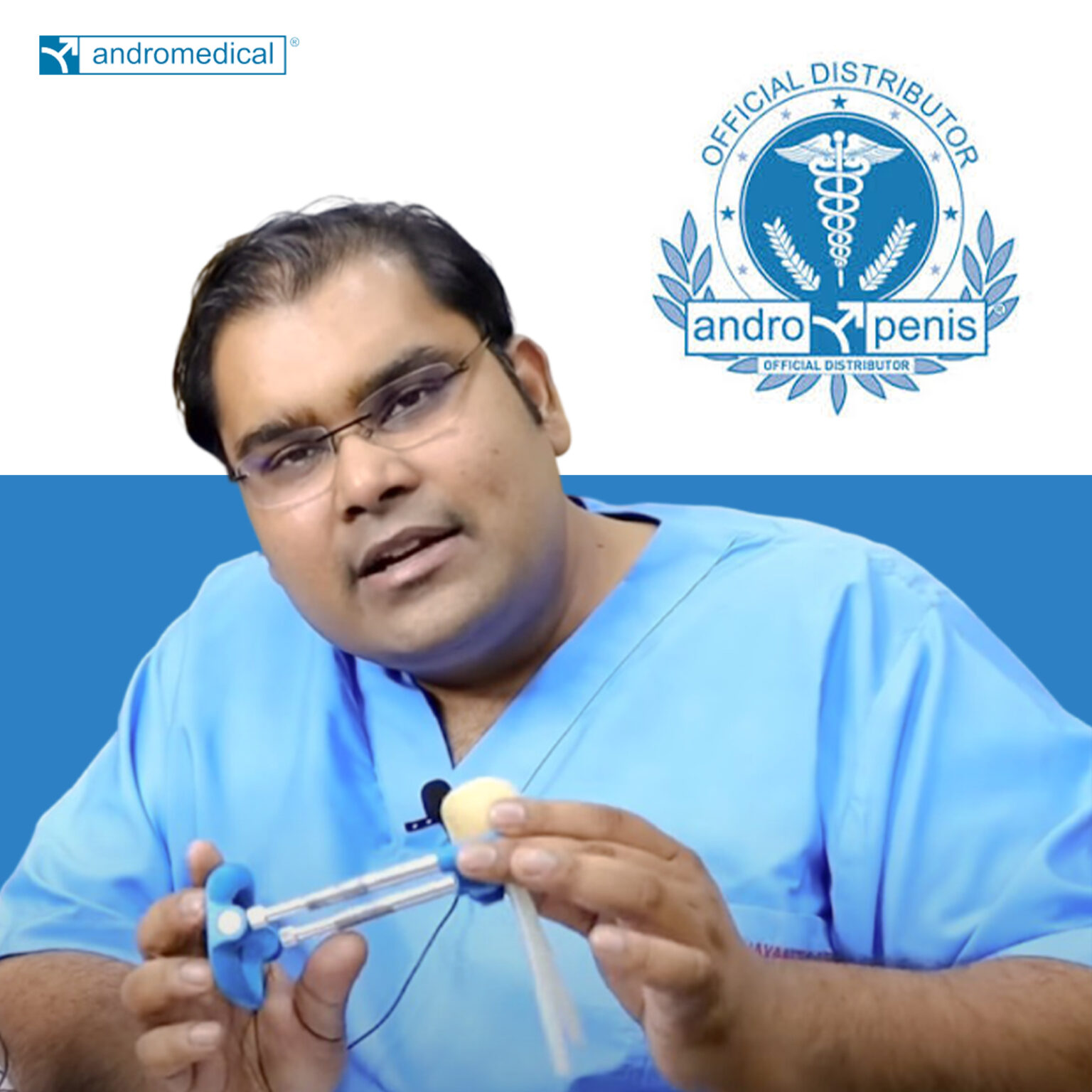 Andromedical Brand Ambassador - Dr. Vijayant Govinda Gupta