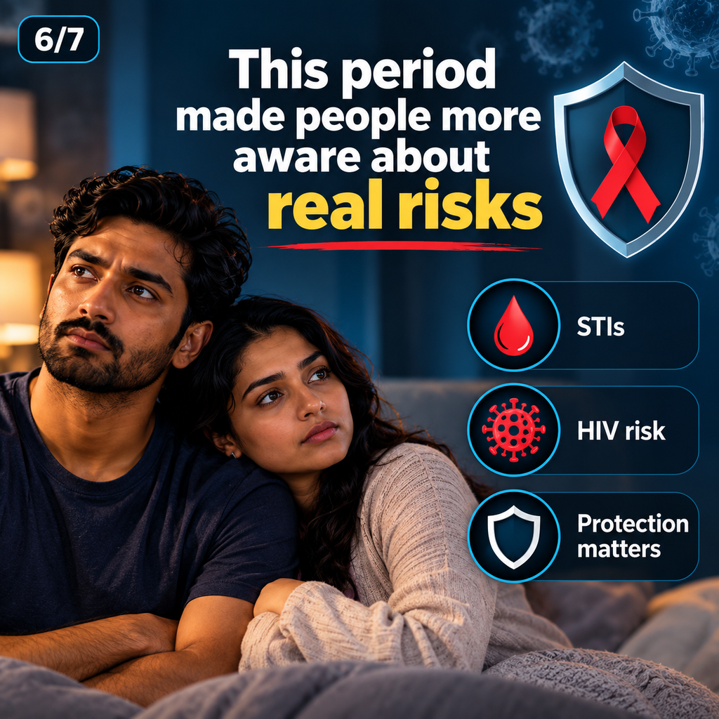 HIV era increased awareness about STIs, HIV risk and sexual protection
