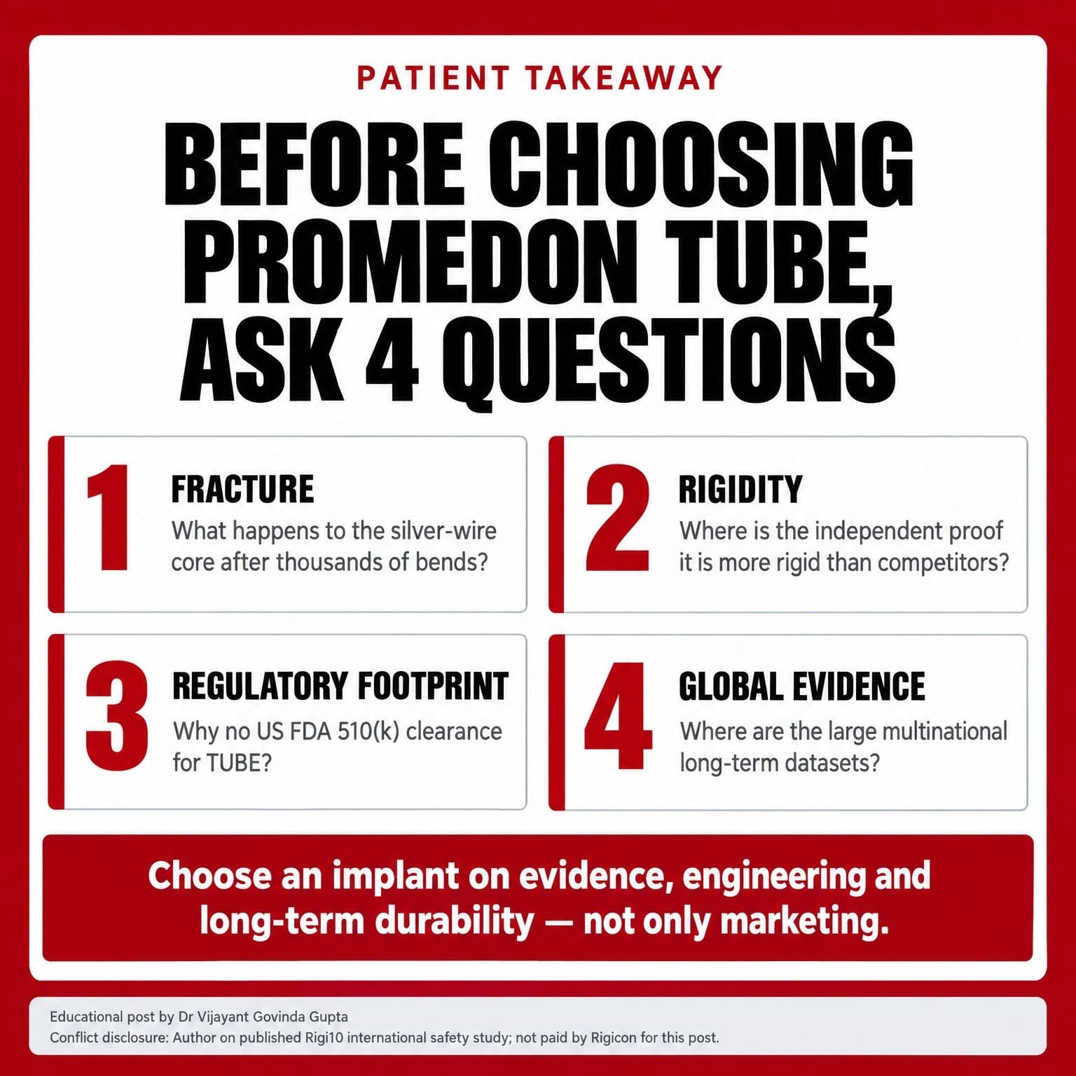 Four questions to ask before choosing a Promedon TUBE penile implant